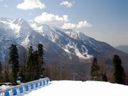 Kinderbereich unterhalb des Mountain Shelters.