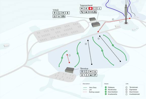 Oslo – Tryvann (Skimore) Kids Area