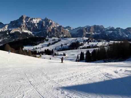 Gadertal: Größe der Skigebiete – Größe Alta Badia