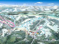 Pistenplan Orava Snow – Oravská Lesná