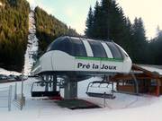 Pré La Joux - 6er Hochgeschwindigkeits-Sesselbahn (kuppelbar)