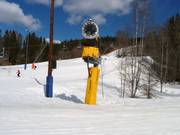 Schneekanonen im Oslo Vinterpark