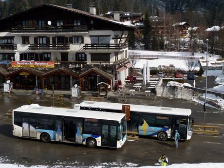 Grajische Alpen: Umweltfreundlichkeit der Skigebiete – Umweltfreundlichkeit Les Houches/Saint-Gervais – Prarion/Bellevue (Chamonix)