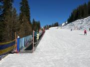 Anfängerareal an der Mittelstation