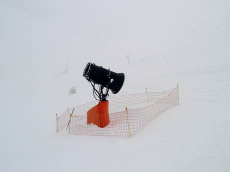 Schneesicherheit Nördliche Französische Alpen – Schneesicherheit Grands Montets – Argentière (Chamonix)