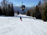 Leichte Piste Fraine