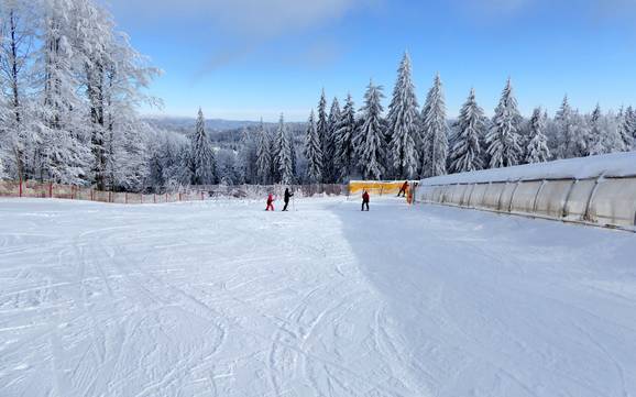 Skigebiete für Anfänger in Almberg-Haidel-Dreisessel – Anfänger Mitterdorf – Almberg