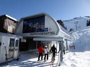 Chaltebrunne-Parwengesattel - 4er Hochgeschwindigkeits-Sesselbahn (kuppelbar)