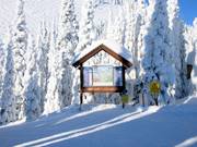 Eine der vielen Informationstafeln an den Bergstationen