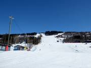 Unterer Teil der Piste Hafjell/Ende der Olympiaabfahrt