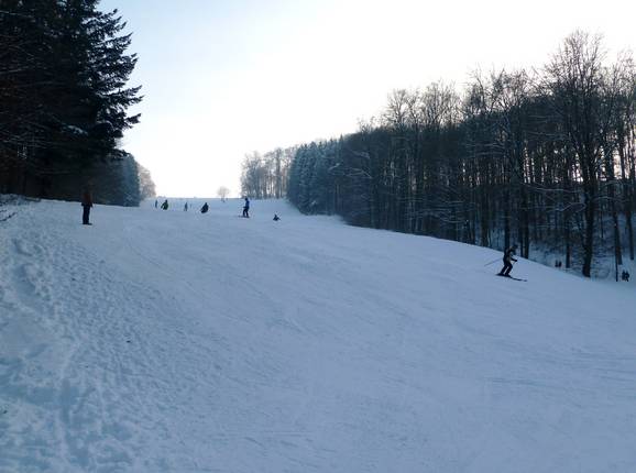 Mittlere Abfahrt am Hirtenteichlift