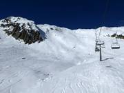 Freeridehang an der Sesselbahn Lai Alv