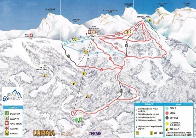 Lurisia – Monte Pigna Lurisia – Monte Pigna