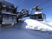 Passo dei Salati-Punta Indren - 60er Funifor - windstabile Kabinen-Seilbahn mit breiter Seilführung