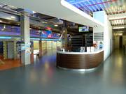 Kassenbereich der Skihalle