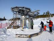 Trolltoppsliften - Schlepplift mit T-Bügel/Anker