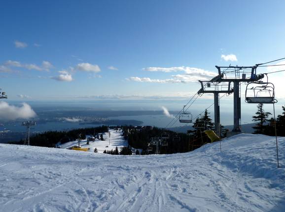 Atemberaubender Blick vom Gipfel The Peak