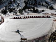 Übungsgelände im Schneegarten