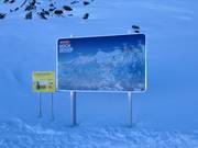 Pistenplan - Bergstation Hochzeiger 2.5 Bahn