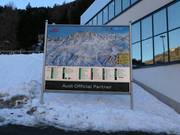 Informationstafel in Predazzo