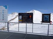 Freeride-Checkpoint am Rothorn