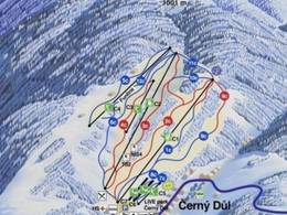 Skigebiet Černý Důl