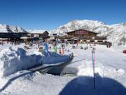 Zauberteppich (einer von zahlreichen im Skigebiet)