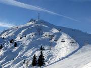 Freeridegelände an der Cima Paganella