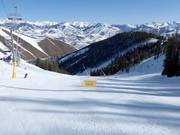 Breite Familienpisten in Warm Springs