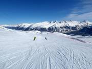 Leichter Moritz Run von Corviglia bis nach Salastrains