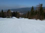 Leichte Piste am Silberberg