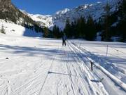 Übungsgelände der Skischule NTC