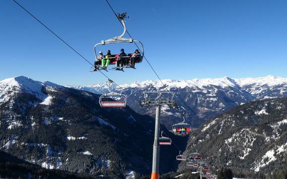 Drautal: beste Skilifte – Lifte/Seilbahnen Goldeck – Spittal an der Drau