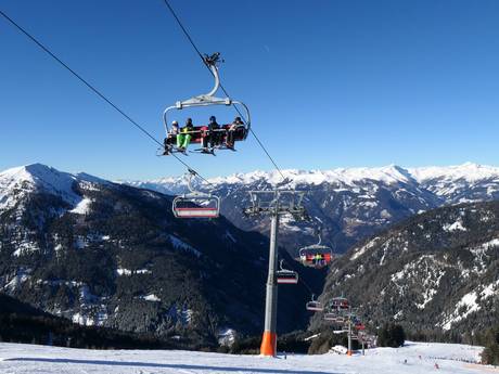 Gailtaler Alpen: beste Skilifte – Lifte/Seilbahnen Goldeck – Spittal an der Drau