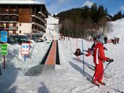 Förderband in La Giettaz