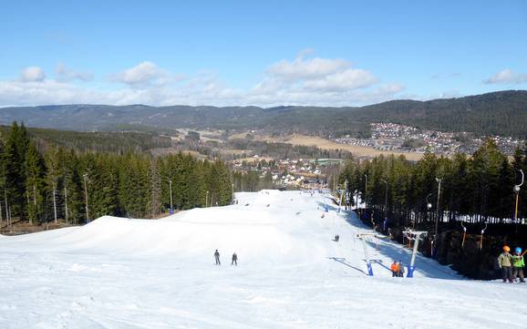 Höchstes Skigebiet in Akershus – Skigebiet Varingskollen