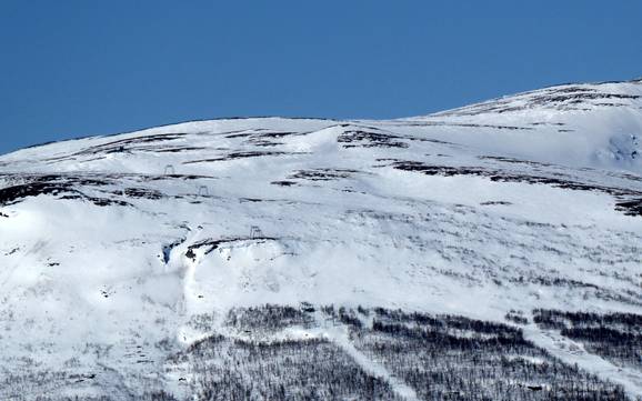Skifahren bei Abisko