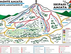 Pistenplan Monte Amiata