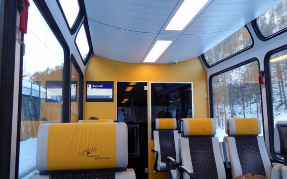 Zermatt-Matterhorn: Anfahrt in Skigebiete und Parken an Skigebieten – Anfahrt, Parken Zermatt/Breuil-Cervinia/Valtournenche – Matterhorn