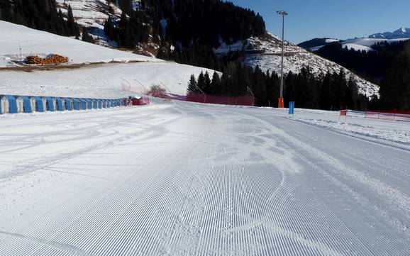 Skigebiete für Anfänger im Valsugana – Anfänger Lagorai/Passo Brocon – Castello Tesino