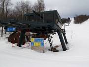 Timberline Quad - 4er Sesselbahn fix geklemmt