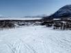 Skigebiete für Anfänger in der Provinz Norrbotten (Norrbottens län) – Anfänger Fjällby – Björkliden