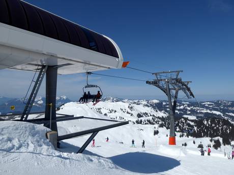 Schwyzer Alpen: beste Skilifte – Lifte/Bahnen Hoch-Ybrig – Unteriberg/Oberiberg