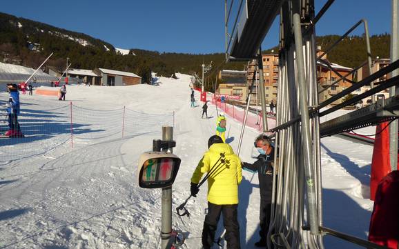 Languedoc-Roussillon: Freundlichkeit der Skigebiete – Freundlichkeit Les Angles