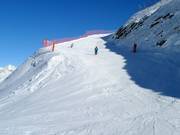 Abfahrt von der Hohen Mut