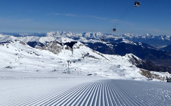 Größter Höhenunterschied im Geltungsbereich der SuperSkiCard Salzburg & Kitzbüheler Alpen – Skigebiet Kitzsteinhorn/Maiskogel – Kaprun