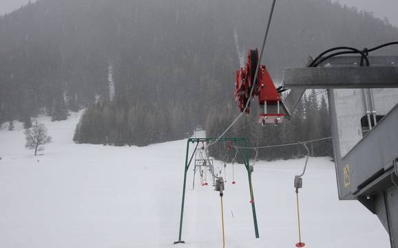 Höchste Talstation am Karnischen Hauptkamm – Skigebiet Kanterlift – Kartitsch