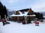 Gemütliche Einkehr im Skigebiet Bananowy