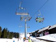 Tiha Dolina - 4er Sesselbahn fix geklemmt