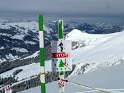 Absperrung der Wald- und Wildschutzzonen